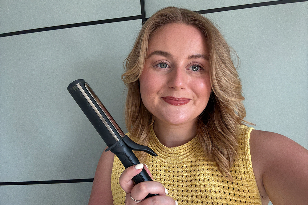 This excels at achieving big, soft waves with a slightly undone finish (Lucy Smith/The Independent)