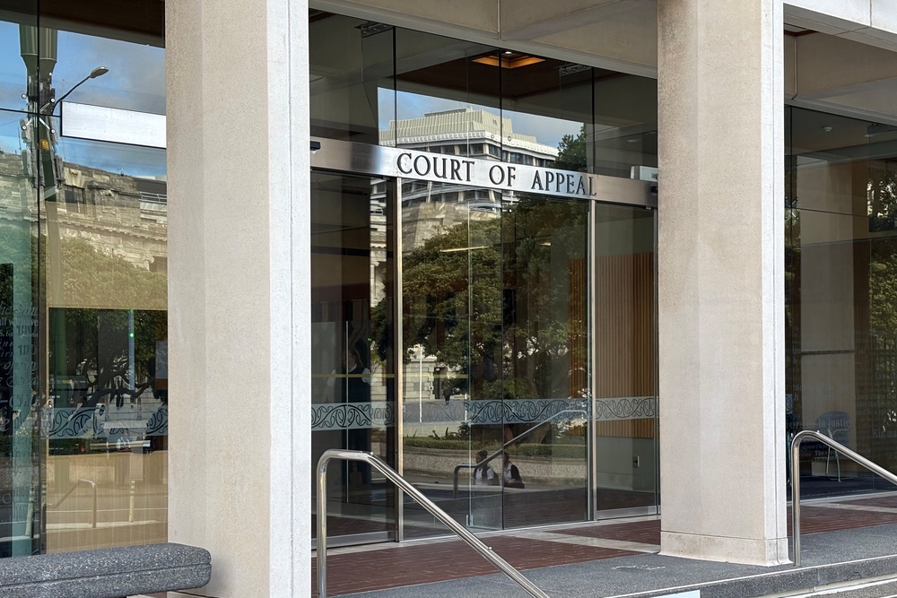 The Court of Appeal in Wellington, New Zealand (AP)