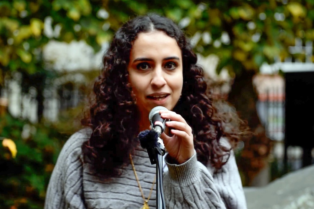 Huda Ammori said she would continue her legal fight to the European Court of Human Rights if necessary (Peace Pledge Union/YouTube)