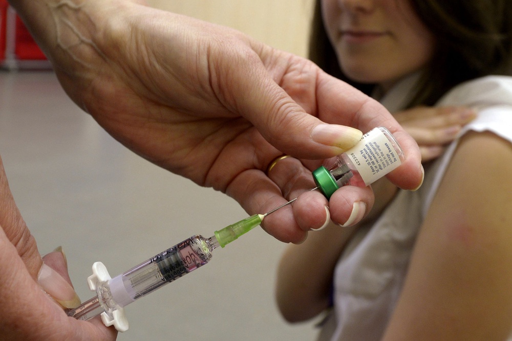 Children who missed the measles vaccine are encourage to catch up (PA) (PA Archive)
