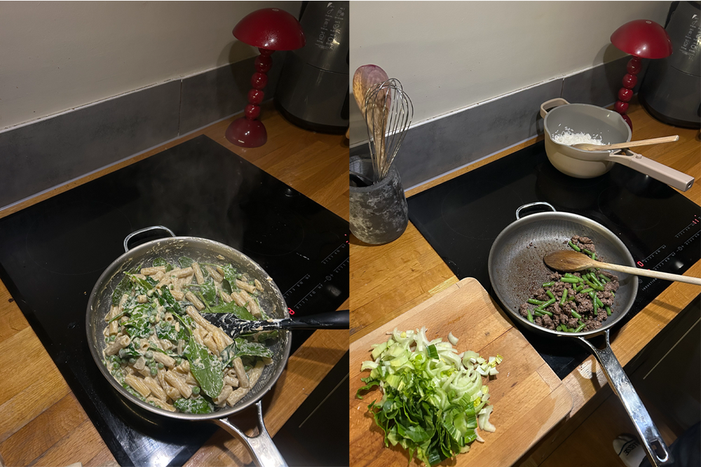 The cooking process never took longer than 25 minutes (Daisy Lester/The Independent)