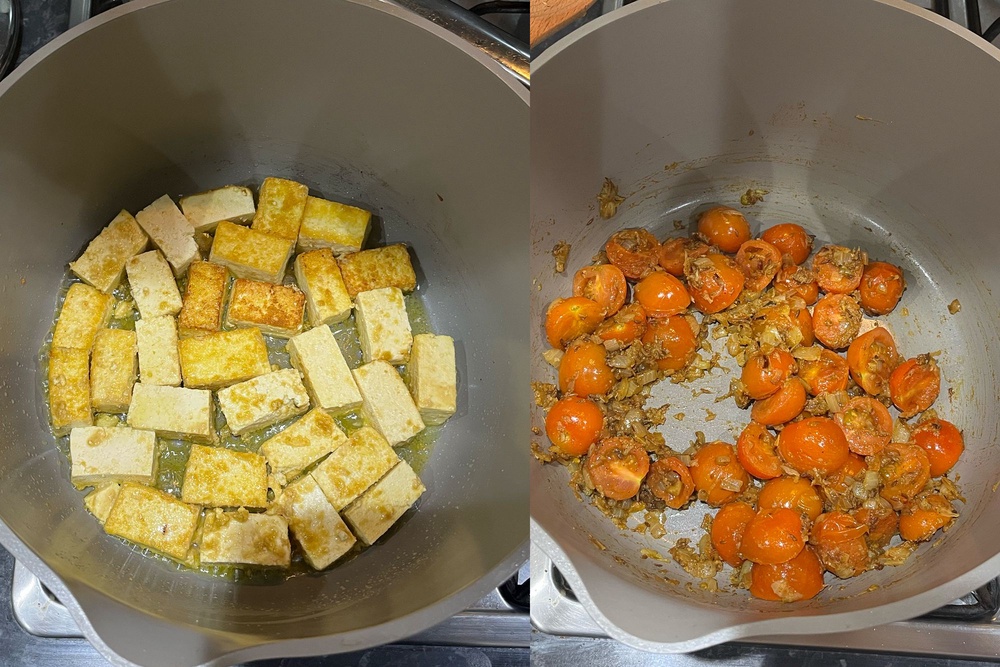 I've never managed to cook tofu like this (Alice Reynolds/The Independent)