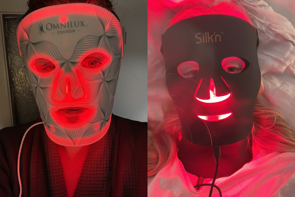 The masks were used between three and seven times a week over the course of six weeks minimum (Lucy Smith)