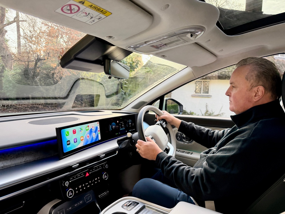 The Hyundai Ioniq 9 is proving to be a relaxing, comfortable, efficient long-distance cruiser (Steve Fowler)