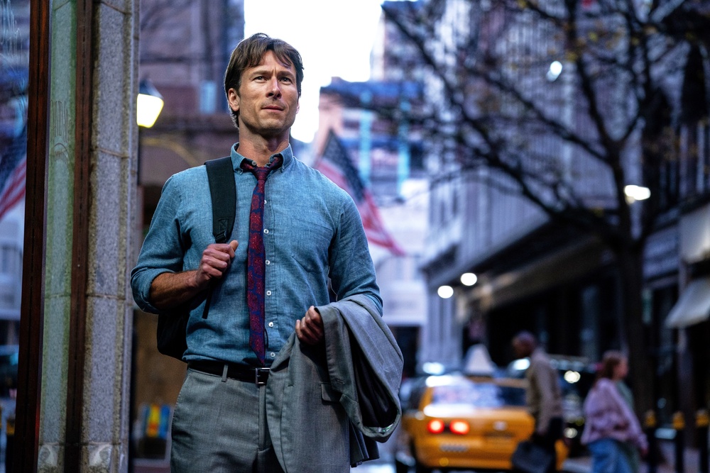 Glen Powell starred in the film ‘How To Make A Killing’ which was released earlier this year (A24)