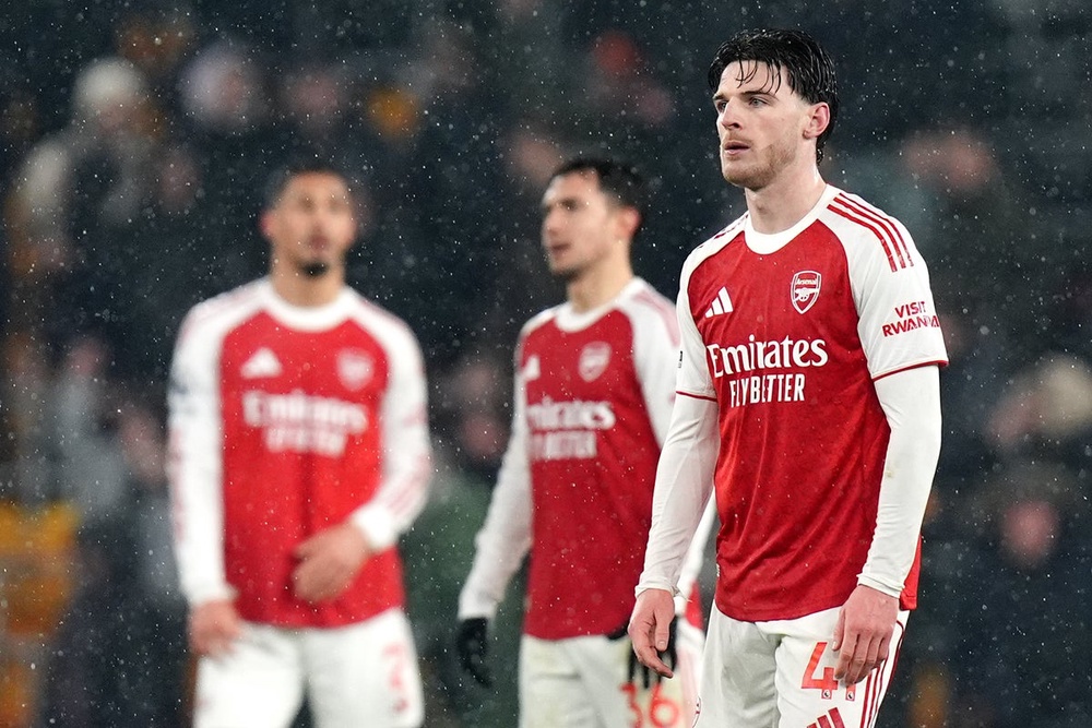 Arsenal face ‘bottle job’ questions after implosion against Wolves ...