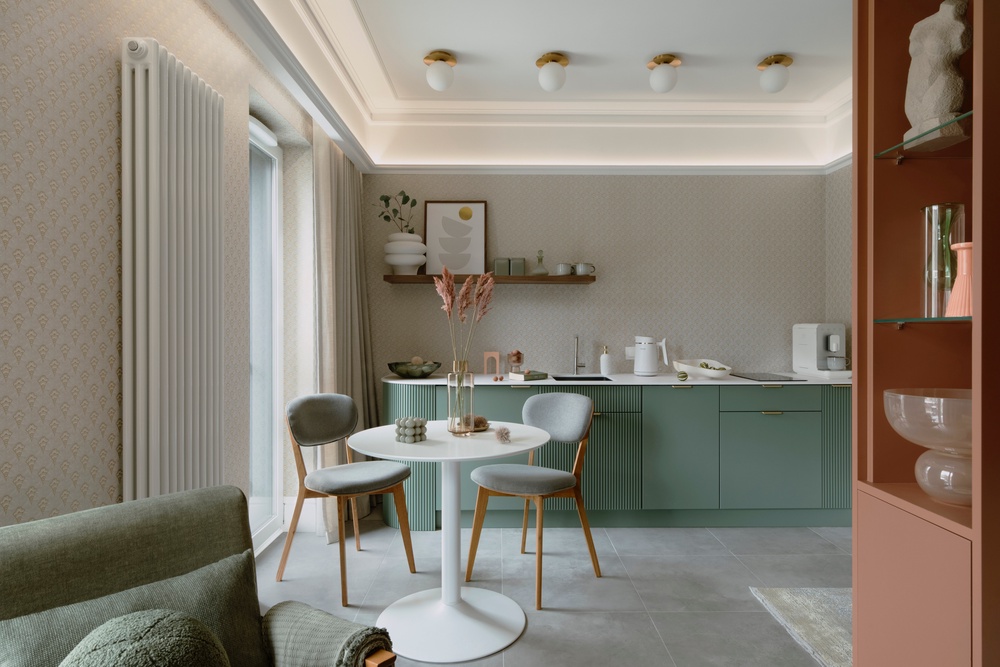 This sleek Lodz apartment is one of Lydia’s favourite solo stays (Airbnb)