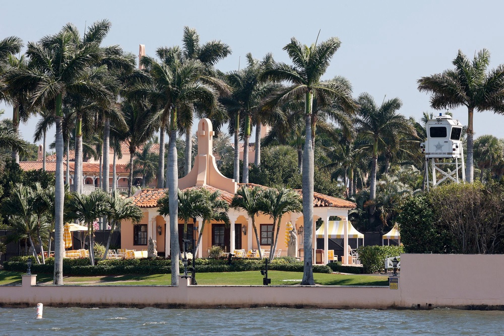 Mar-a-Lago is Trump’s private resort in Palm Beach, Florida, which he has owned since 1985 and frequently uses as a residence and political meeting venue (Reuters)