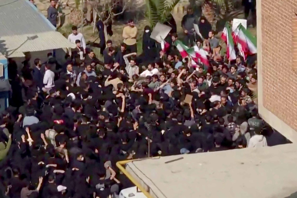 Iranian authorities were accused of widespread abuses of anti-government protestors (UGC/AFP/Getty)