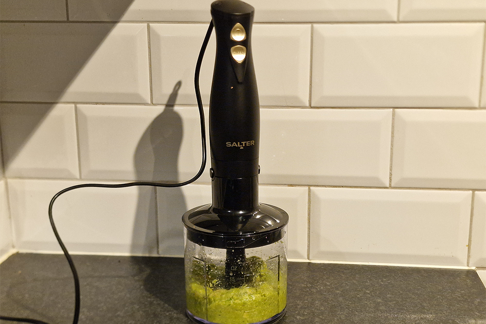 It made a creamy guacamole in around 30 seconds (Sarah Finley/The Independent)
