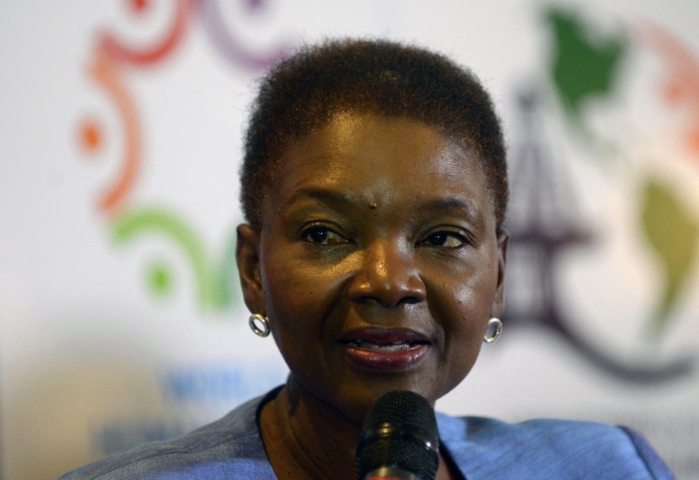 Lady Amos said in her review they ‘did not find that normal birth ideology was currently widespread in the maternity services we visited in England’ (Johan Ordonez/AFP via Getty Images)