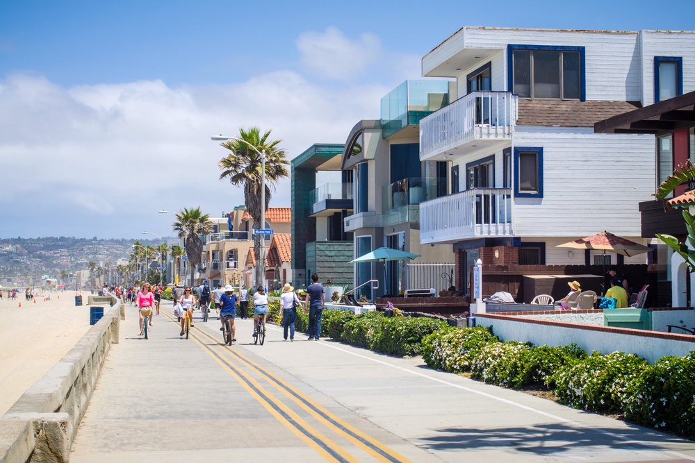 San Diego has boardwalk energy and pleasant spring temperatures (Getty Images)