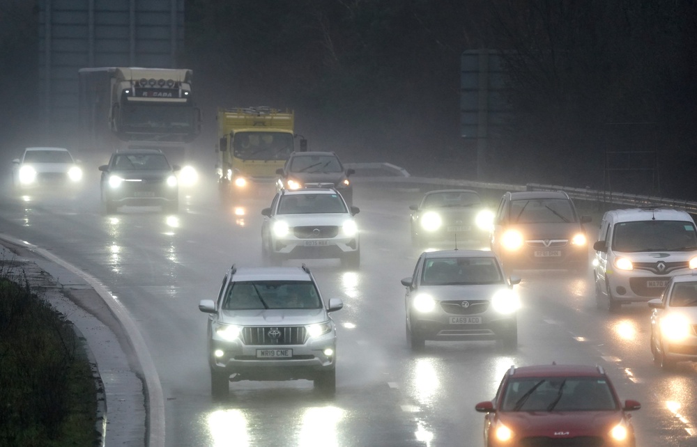 Kent’s M20 was ranked the country’s favourite motorway (PA)