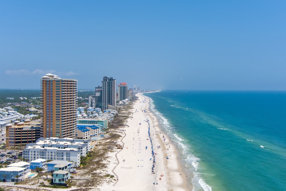 Gulf Shores boasts sugar-white sands, azure waters and a relaxed atmosphere (Getty Images)