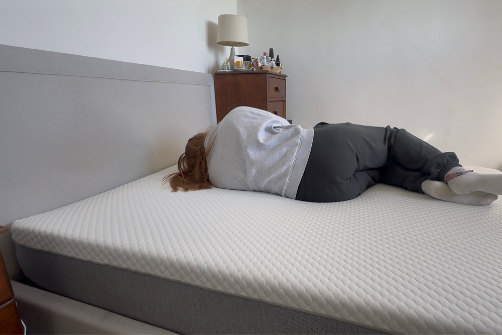 The mattress provides even support across the whole body (The Independent)