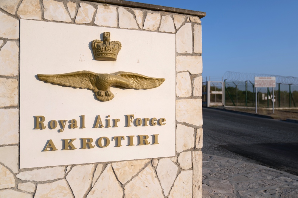 Cyprus said a drone attack targeted a British base, RAF Akrotiri (PA)