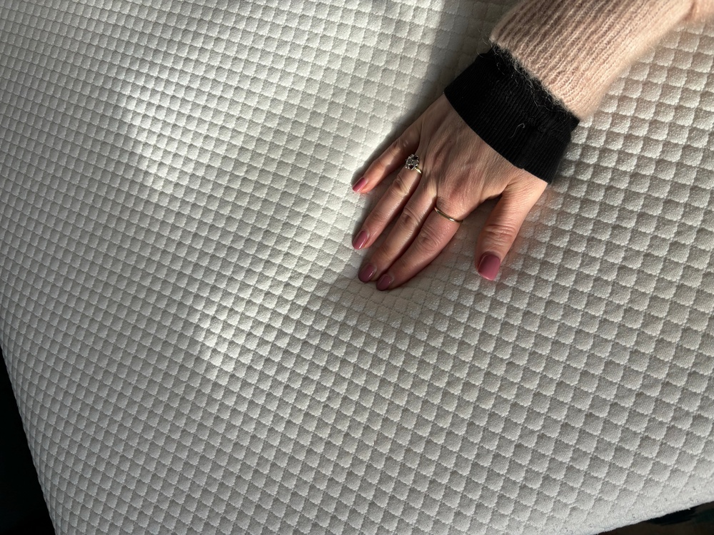 The mattress offers full-body support for the spine and other joints (Helen Wilson-Beevers/The Independent)