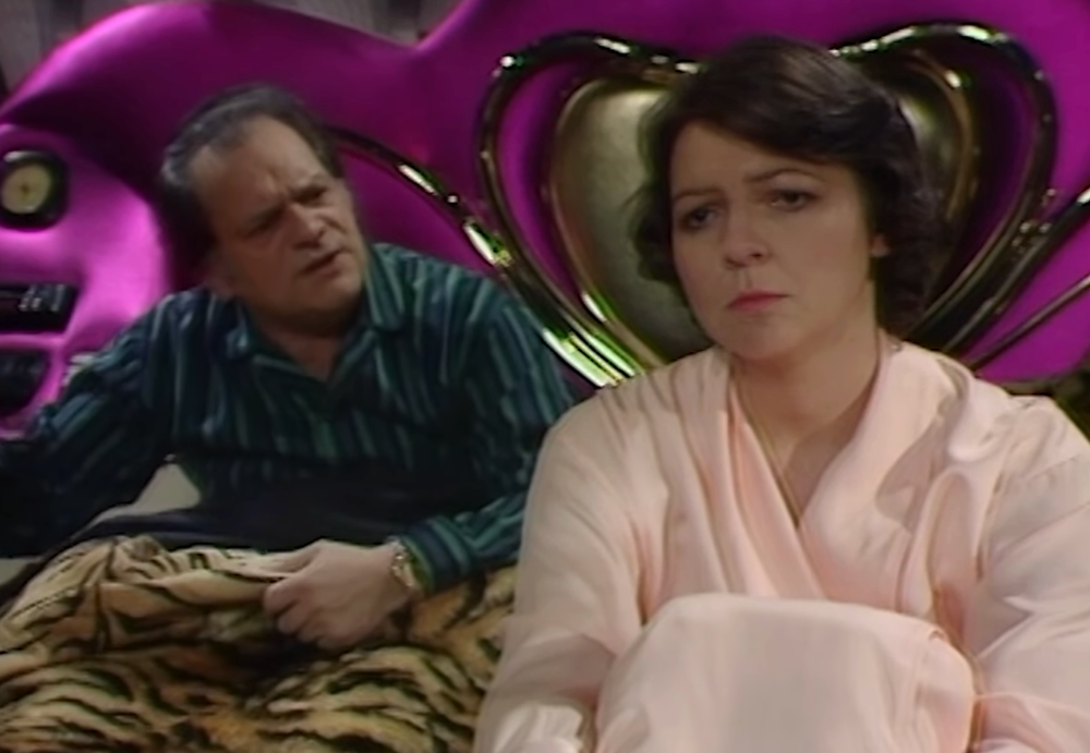 Del Boy (David Jason) and Raquel (Tessa Peake-Jones) in ‘Only Fools and Horses’ (BBC)