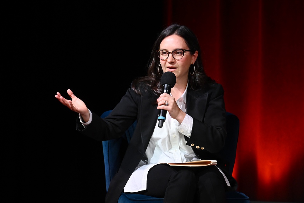 Tensions have erupted at CBS since Bari Weiss was appointed editor-in-chief of its news division last year (Getty)