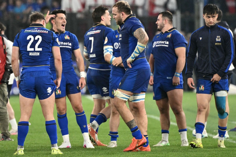 Italy beat England for the first time in the Six Nations (AFP/Getty)