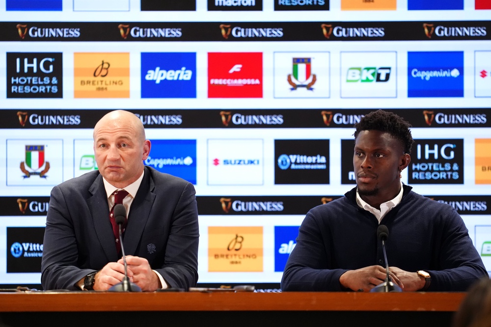 Steve Borthwick (left) is keen to rest Maro Itoje if he can (PA Wire)