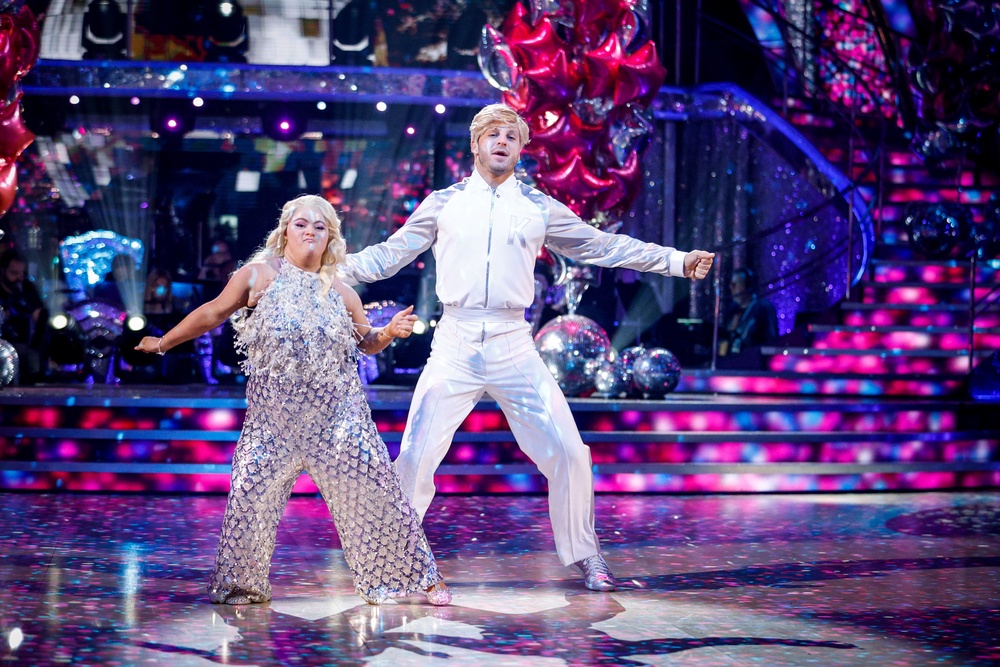 Ellie Goldstein and Vito Coppola perform on ‘Strictly’ in 2025 (PA Media)