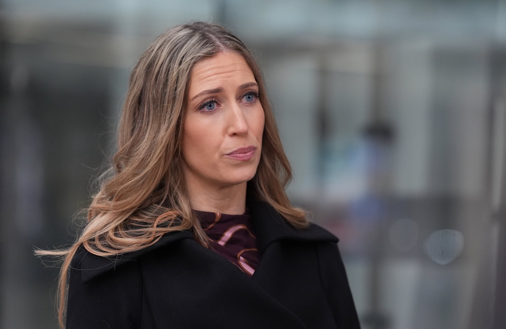 Ms Trott blamed Labour taxes and red tape for the fact that more than one million young people are now not in education, employment or training (Maja Smiejkowska/PA)