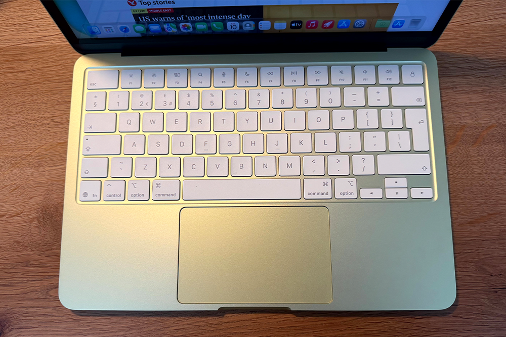 The keyboard isn't backlit, but that's only a small gripe (David Phelan/The Independent)