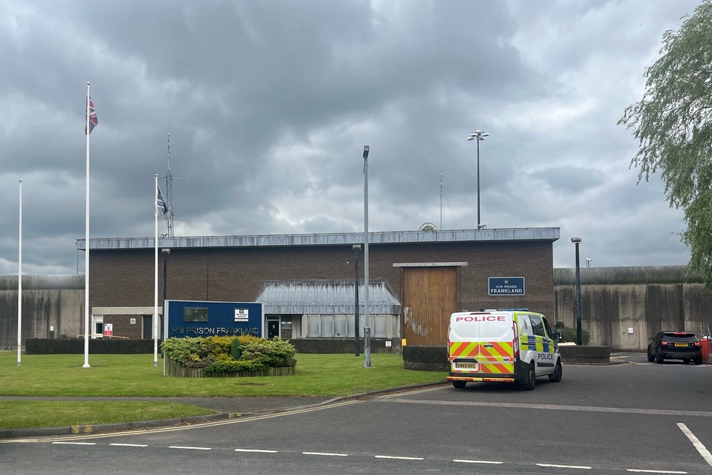 An inquest heard that Huntley was attacked with a metal bar in a workshop at HMP Frankland (PA)