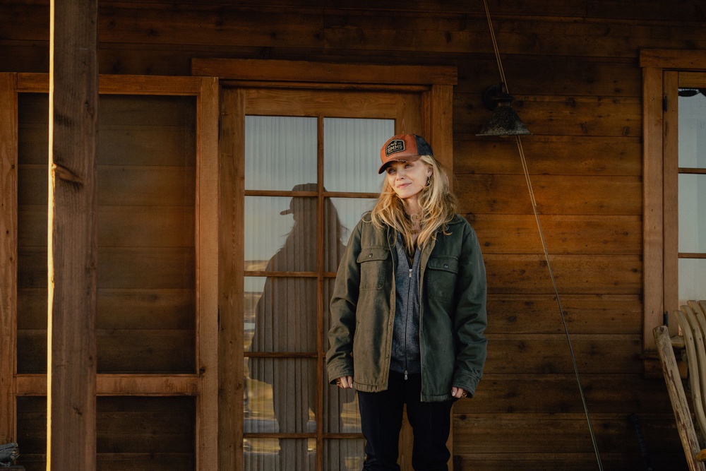 Pfeiffer stars in ‘The Madison’ as Stacy Clyburn, a grieving New Yorker, who relocates her family to the Madison River valley of central Montana (Paramount+)