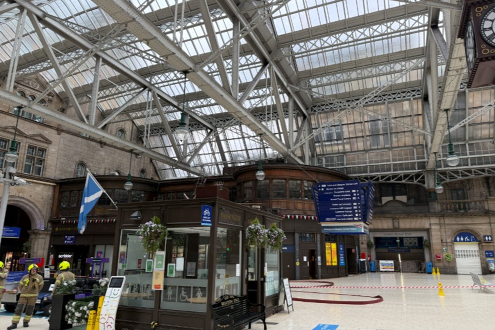 Glasgow Central partially reopens days after devastating fire nearby