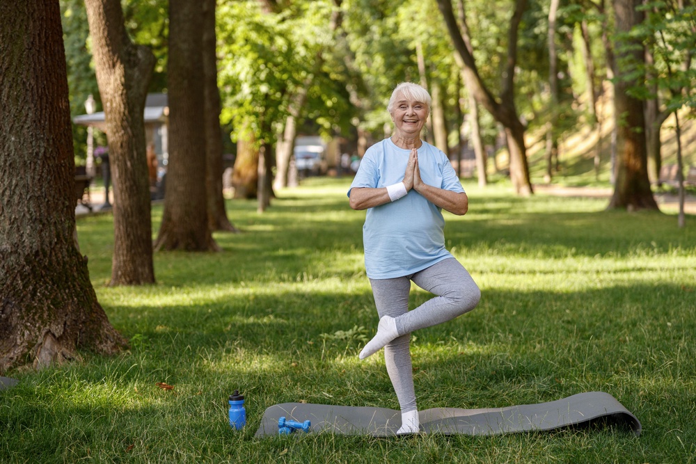 The tree pose can help improve your balance (Alamy/PA) (Alamy/PA)