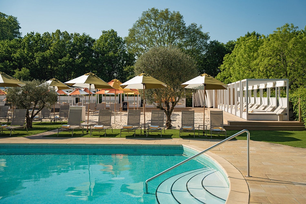 Laze around The Grove’s 25 metre outdoor pool (The Grove)