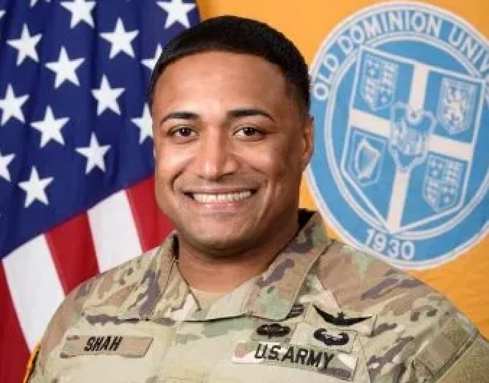 Lt. Col. Brandon Shah, a decorated Army aviator and ROTC instructor, was shot dead by a gunman at Old Dominion University in Virginia on March 12, 2026 (Old Dominion University)