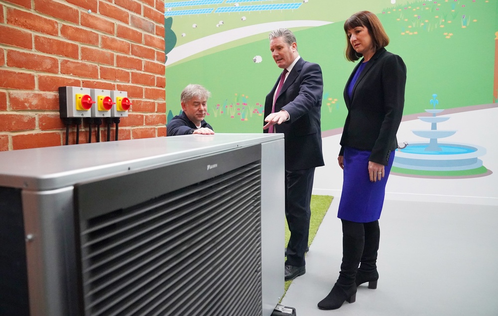 The installation of heat pumps could save householders hundreds of pounds a year (Jonathan Brady/PA) (PA Archive)