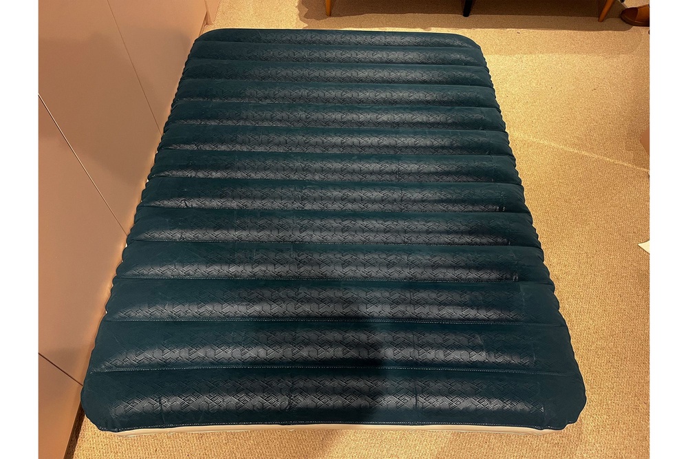 As it packs down well, this air bed is ideal to take on a camping trip (Kat Storr/The Independent)