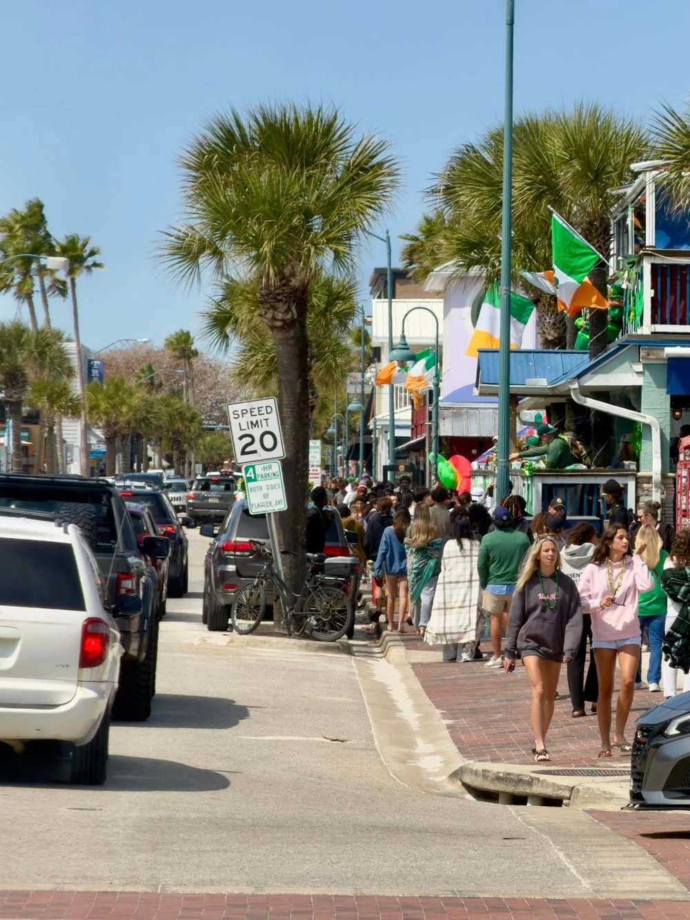 Volusia County police arrested 133 people in spring break crowds related to the unsanctioned events (New Smyrna Beach Police Department)