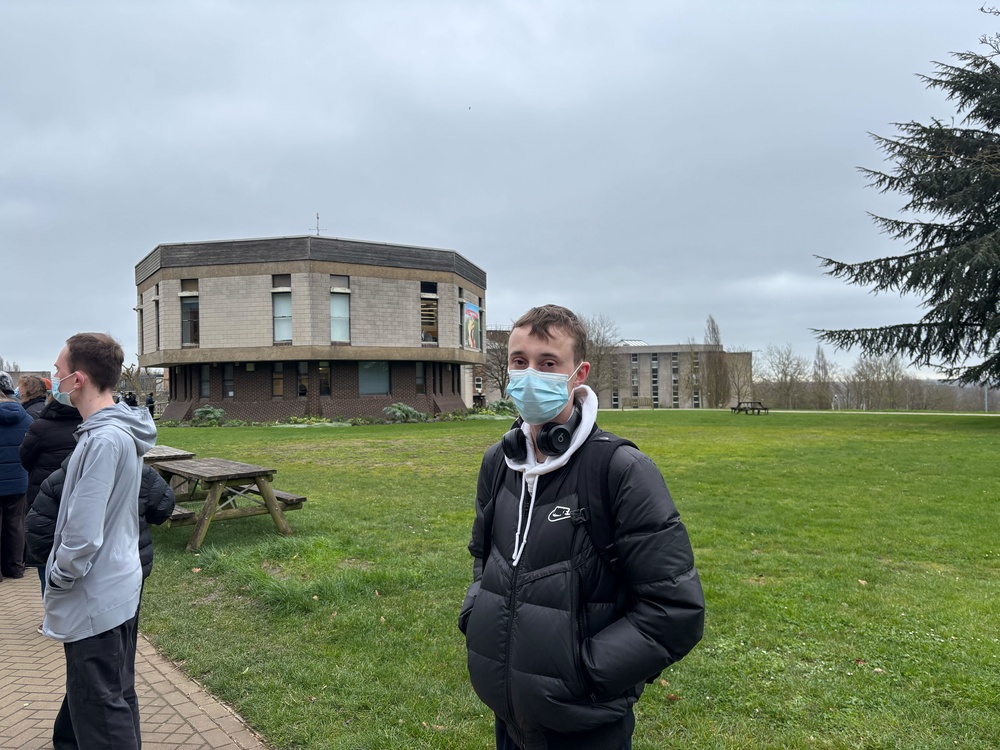 Harvey Bennett said the queue feels 'like we're back in Covid' (The Independent)