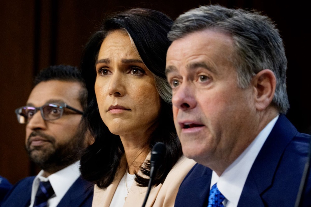 FBI director Kash Patel and intelligence chiefs testify to Congress ...