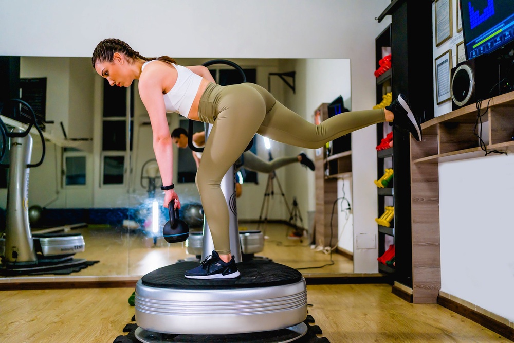 The limited science on vibration plates, following related research on occupational vibration therapy, has provided varied results since they first emerged in the early 2000s. (Getty/iStock)