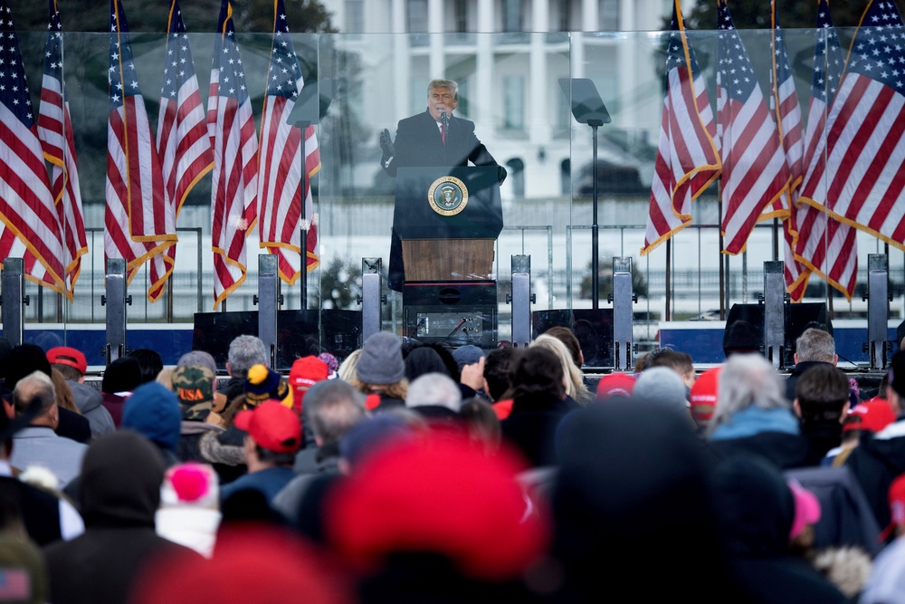 The Trump administration has hired multiple individuals tied to January 6, and the Republican’s 2024 campaign cast jailed insurrectionists as political prisoners facing persecution (AFP/Getty)