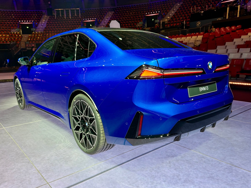 The new BMW i3 has the usual proportions and style of a BMW 3 Series model (Steve Fowler)