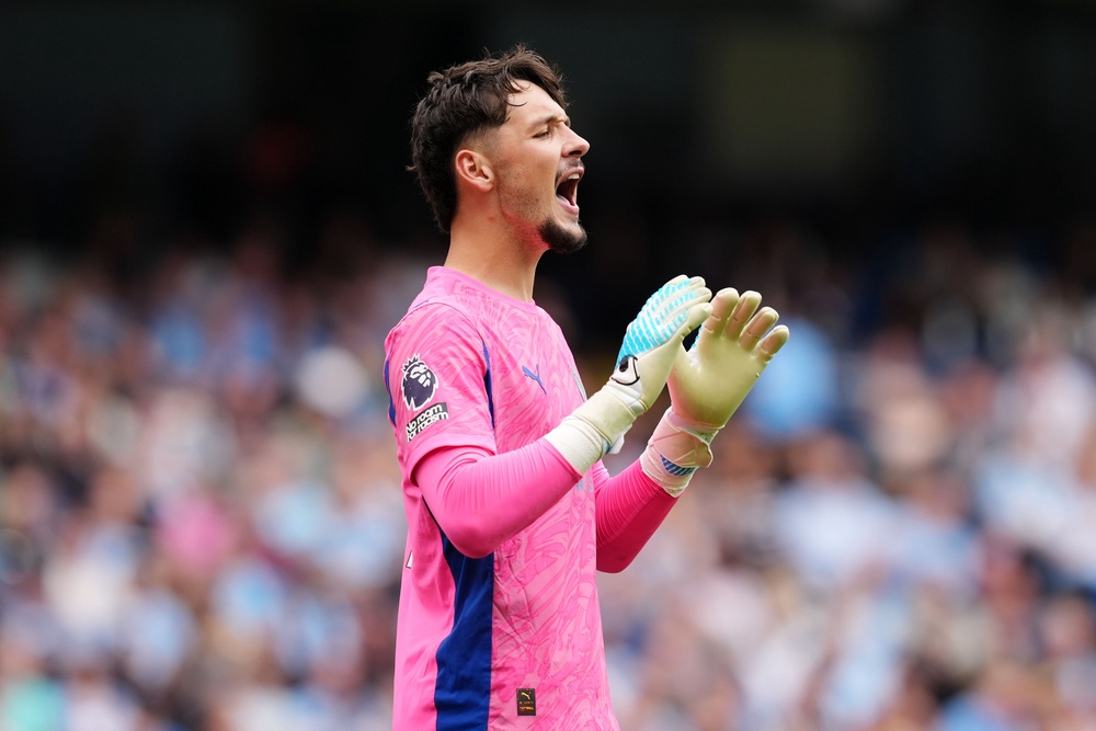 Manchester City goalkeeper James Trafford will be heading to Leeds (PA Archive)