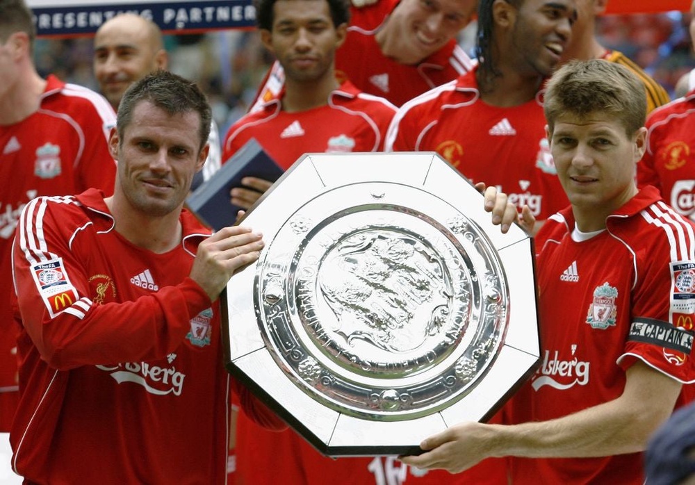 The last Community Shield held in Cardiff was won by Liverpool in 2006 (Getty Images)