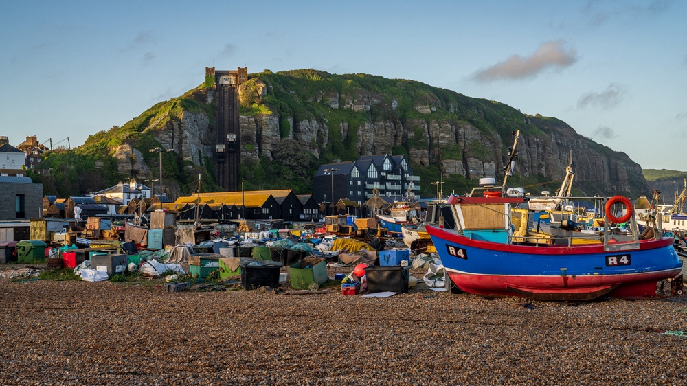 Hastings, where the council is currently run by the Green Party (Getty)