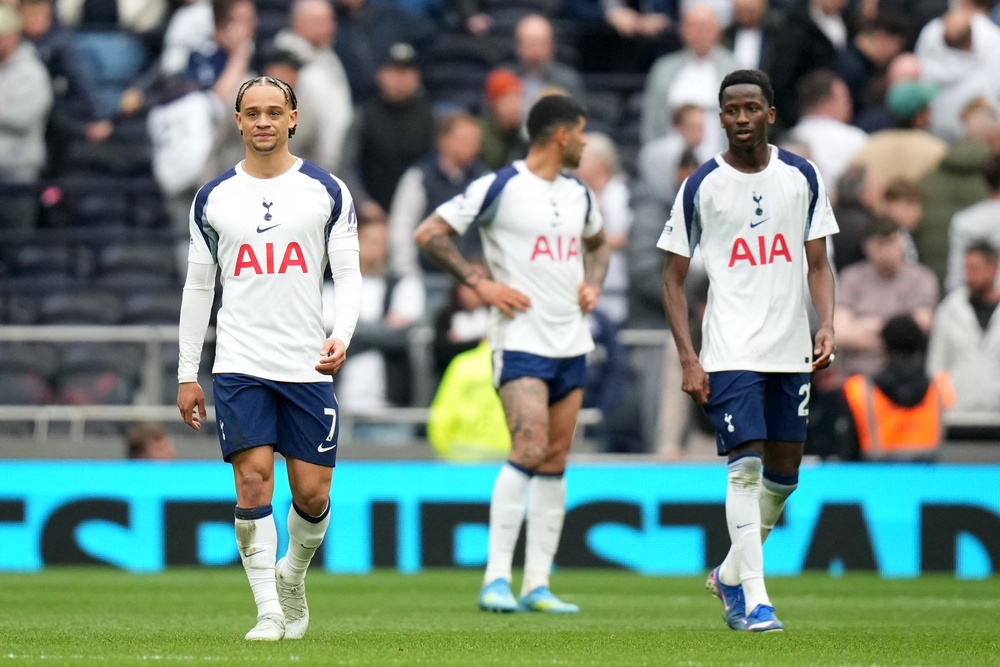 Tottenham’s loss to Nottingham Forest was hugely damaging (AFP/Getty)