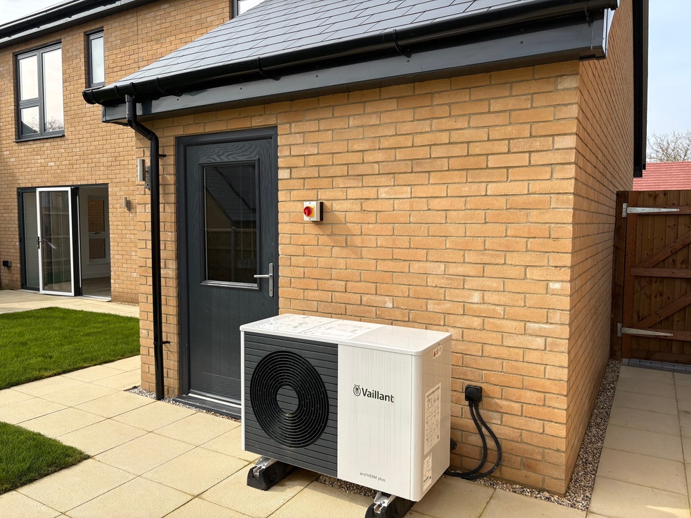 Heat pumps will be standard in new homes, ministers said. (Emily Beament/PA)