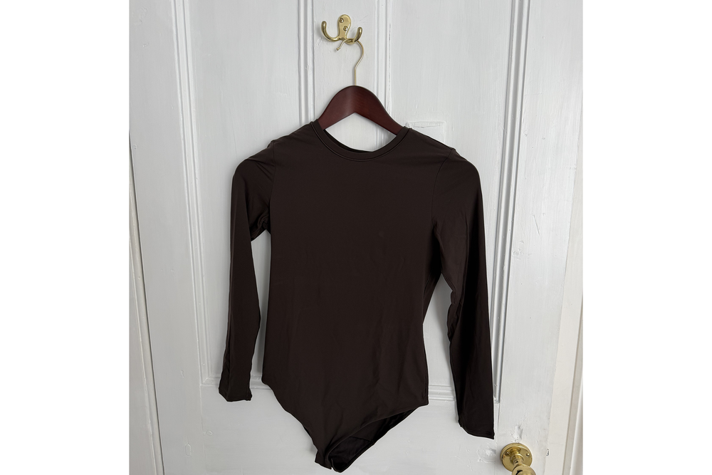 This long sleeve bodysuit made me feel more confident (Harriet Davey/The Independent)