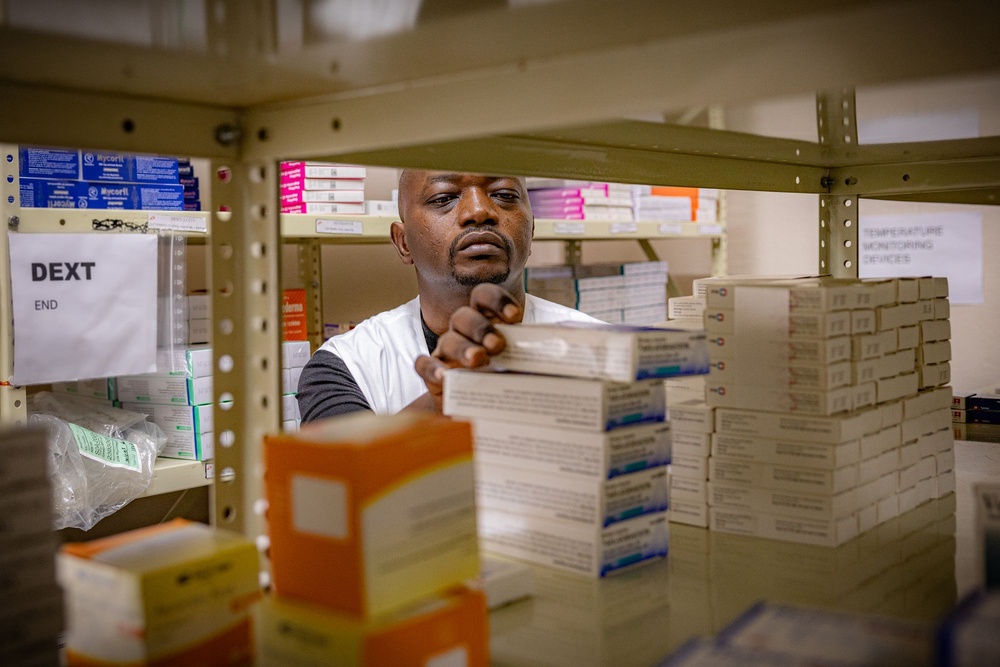 MSF’s Dr Diojki Bahati says there must be a comprehensive rollout of lenacapavir for it to be effective (Bel Trew)