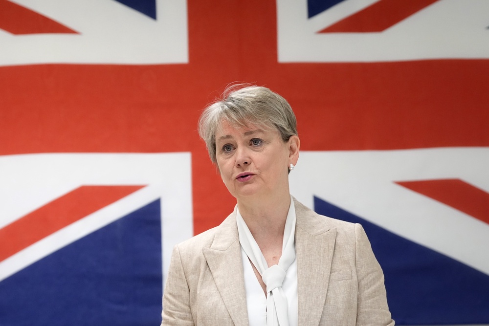 Foreign Secretary Yvette Cooper announced funding for the BBC World Service (Stefan Rousseau/PA) (PA Wire)